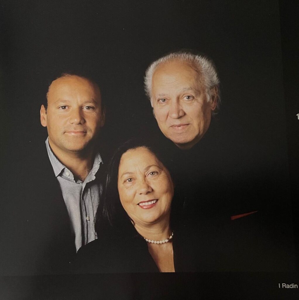 La famiglia Radin (foto di F. Cioffi)